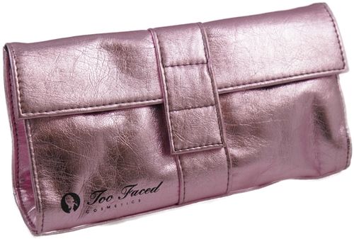 Pink Clutch Cosmetic Bag